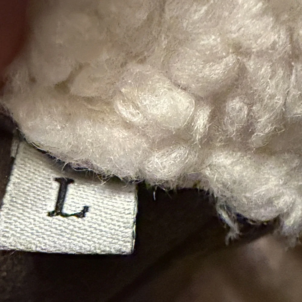 Brown Faux Leather CC Dog Coat - Picture 3 of 7